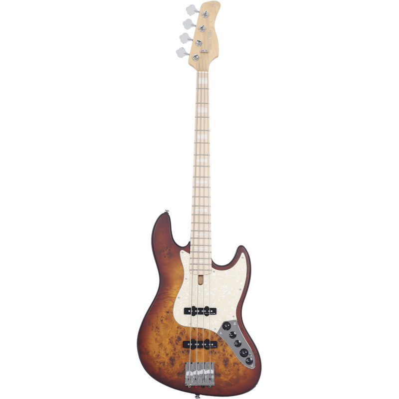 MARCUS MILLER V7 Swamp Ash Reissue-4 TS.S MN Tobacco Sunburst