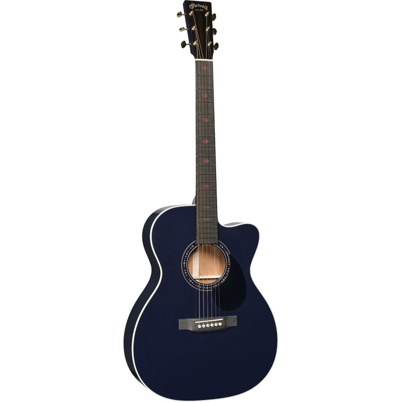 MARTIN CS-OM-C24002275 cs om sitka spruce navy blue/mahogany
