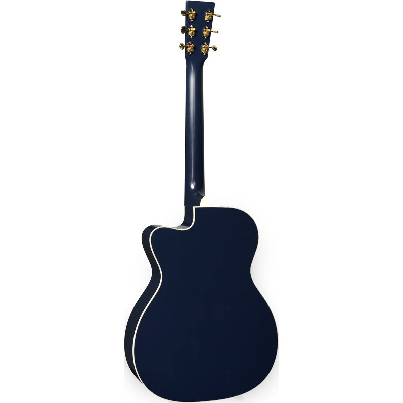 MARTIN CS-OM-C24002275 cs om sitka spruce navy blue/mahogany