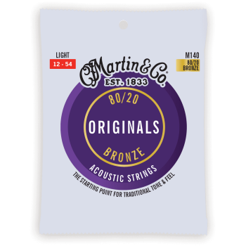 MARTIN M140 acoustic bronze light