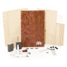 MEINL DMYO-CAJ-BU kit de fabrication meinl cajon makah bur