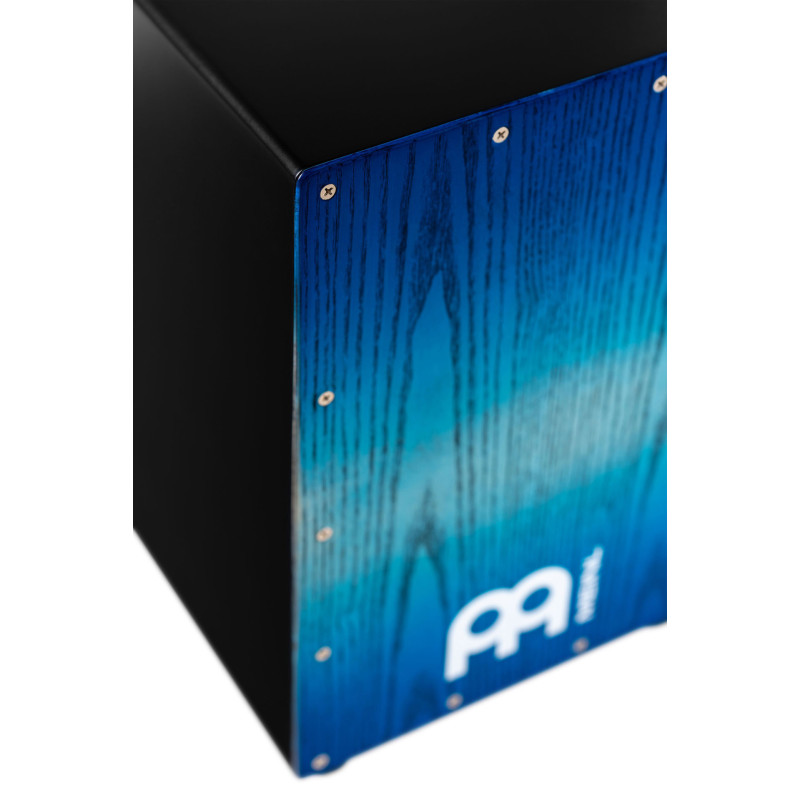 MEINL MCAJ100BK-PBF snare cajon meinl headliner pacific blue