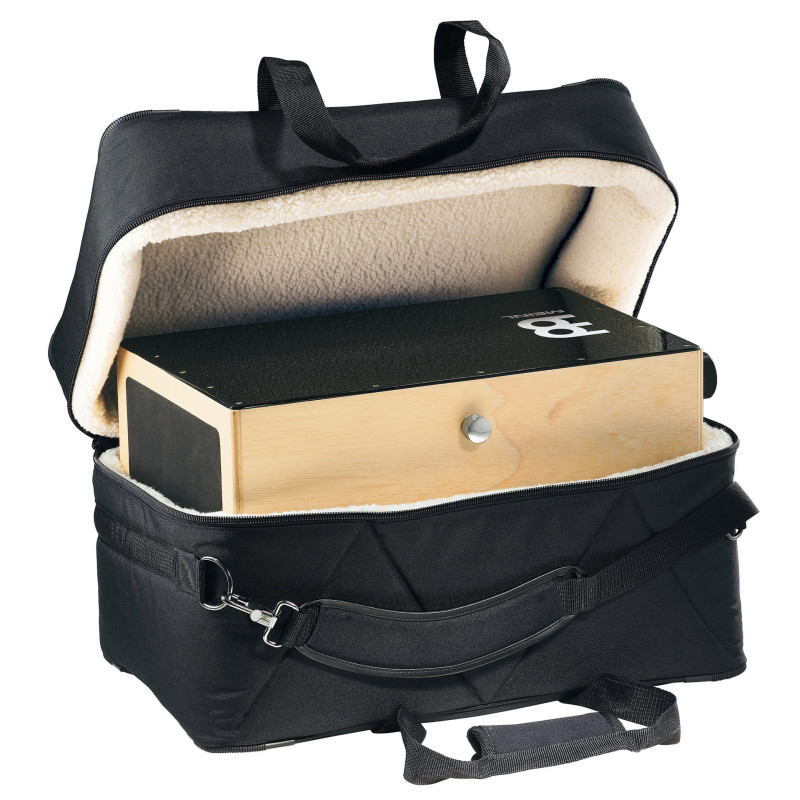 MEINL MDLXCJB housse meinl cajon deluxe noir