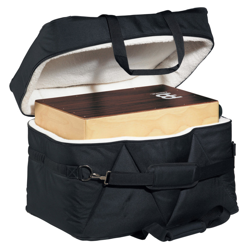 MEINL MDLXCJB-L housse meinl cajon bass deluxe noir
