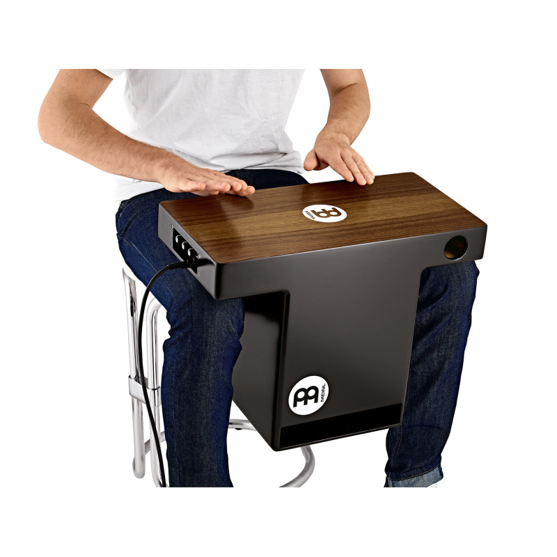 MEINL PTOPCAJ2WN slaptop cajon meinl naturel facade noyer