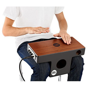 MEINL PTOPCAJ4MH hybrid slap top cajon meinl pre amplifie