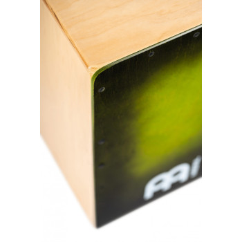 MEINL SC100GRB cajon snarecraft green burst