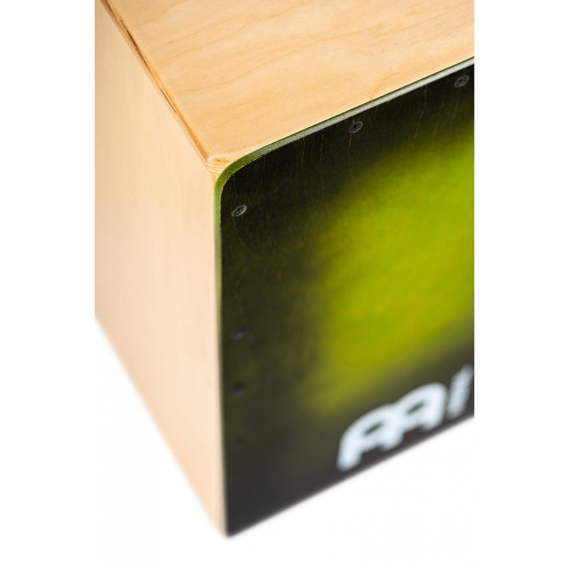 MEINL SC100GRB cajon snarecraft green burst