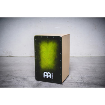 MEINL SC100GRB cajon snarecraft green burst