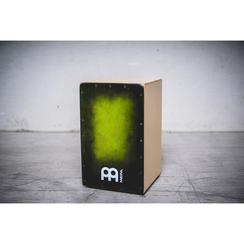 MEINL SC100GRB cajon snarecraft green burst