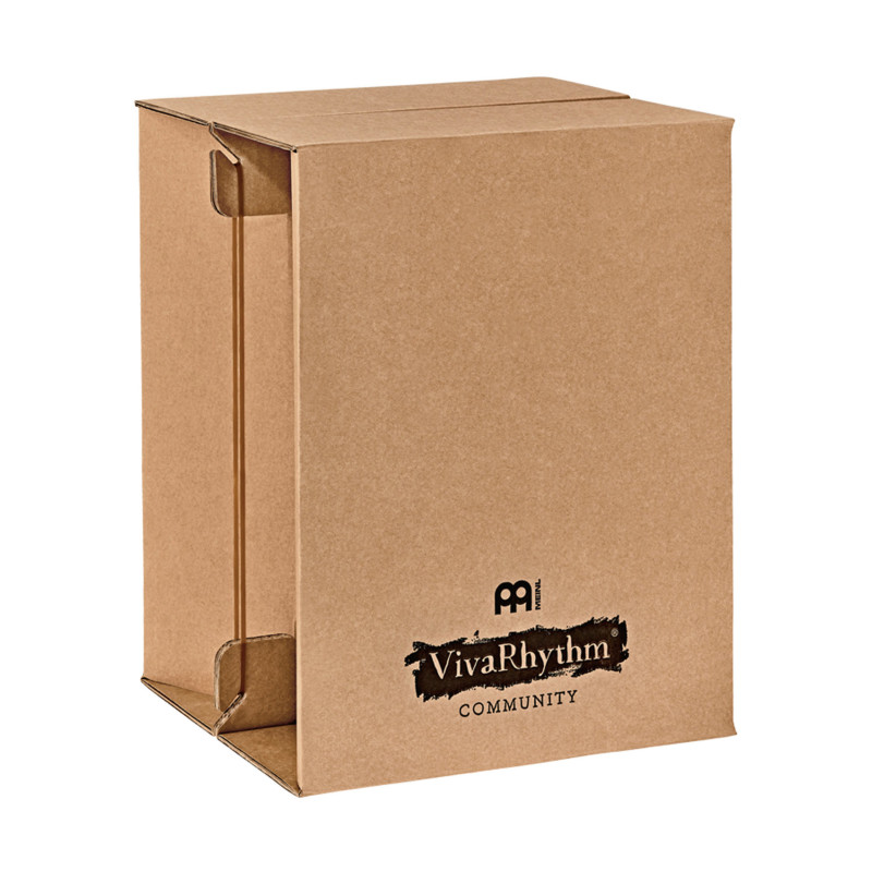 MEINL VR-CAJ2GO cajon cardboard carton meinl viva rhythm
