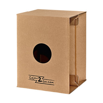 MEINL VR-CAJ2GO cajon cardboard carton meinl viva rhythm