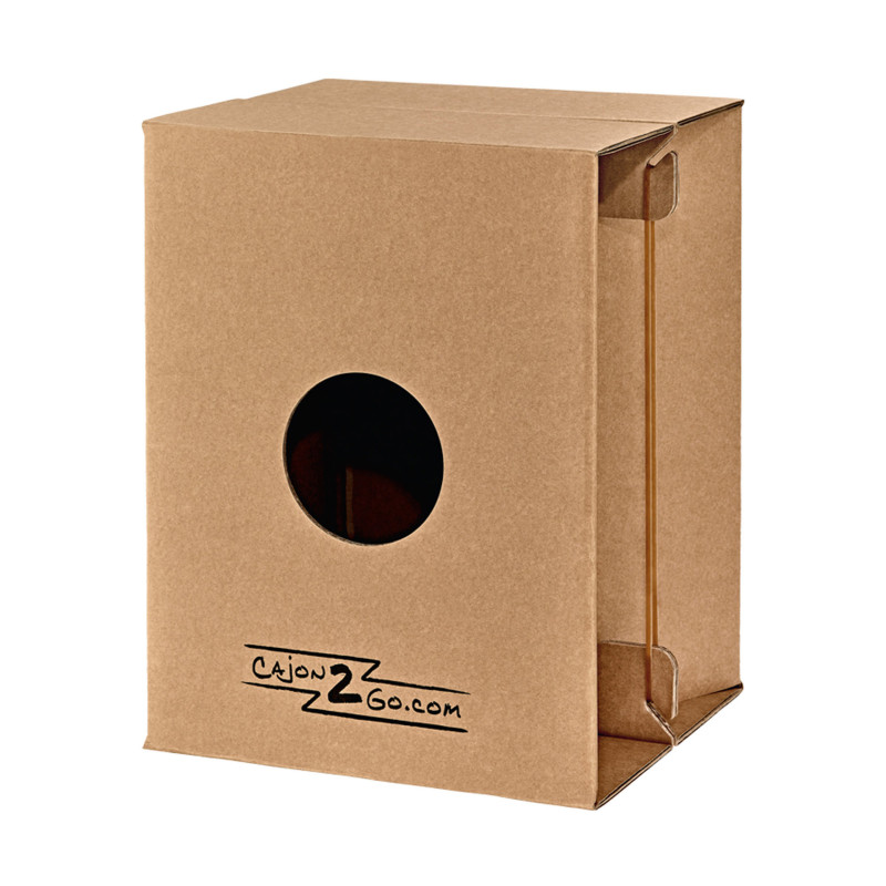 MEINL VR-CAJ2GO cajon cardboard carton meinl viva rhythm
