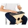 MEINL VR-XCAJ-SO x-cajon viva rhythm facade striped onyx