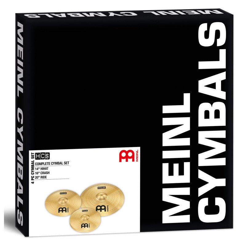 MEINL BCS141620 jeu meinl bcs 3 cymbales 14/16/20""