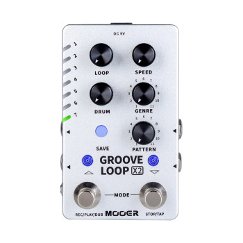 MOOER GROOVELOOPX2 pedale mooer groove loop x2