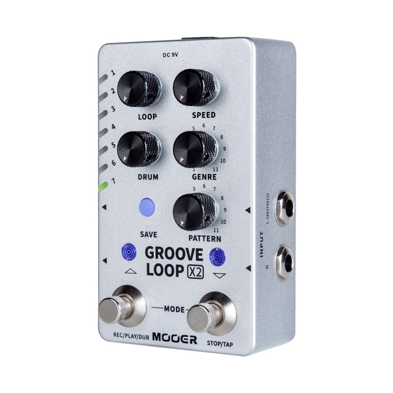 MOOER GROOVELOOPX2 pedale mooer groove loop x2