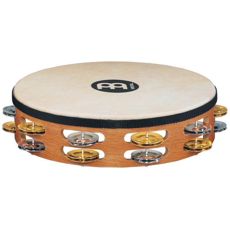 MEINL TAH2MSNT tambourin meinl bois avec peau naturel