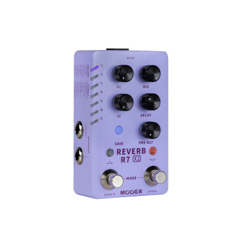 MOOER R7REVERBX2 pedale mooer r7 reverb x2
