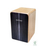 NATIVO NATI-SHK-BK mini cajon shaker panneau avant noir
