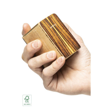 NATIVO NATI-SHK-BR mini cajon shaker panneau avant brun
