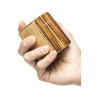 NATIVO NATI-SHK-BR mini cajon shaker panneau avant brun