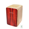 NATIVO NATI-SHK-RD mini cajon shaker panneau avant rouge