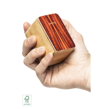 NATIVO NATI-SHK-RD mini cajon shaker panneau avant rouge