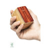 NATIVO NATI-SHK-RD mini cajon shaker panneau avant rouge