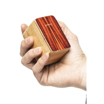 NATIVO NATI-SHK-RD mini cajon shaker panneau avant rouge