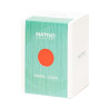 NATIVO NATI-SHK-RD mini cajon shaker panneau avant rouge