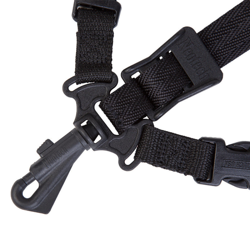 NEOTECH Courroie Saxophone Soft harness Noir Junior, longueur 21 - 31,2cm
