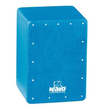 NINO NINO955B mini shaker cajon nino bleu