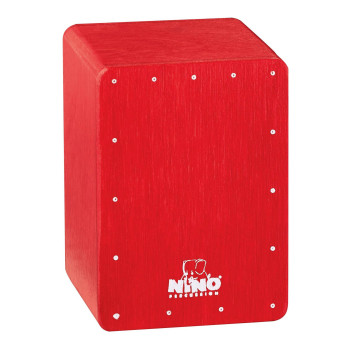 NINO NINO955R mini shaker cajon nino rouge