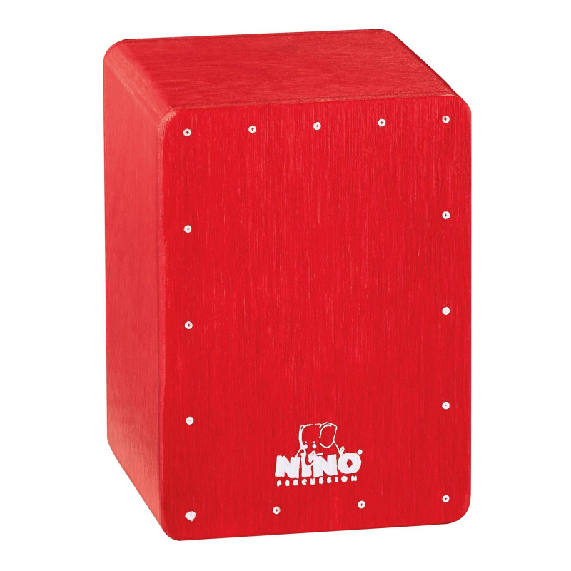 NINO NINO955R mini shaker cajon nino rouge