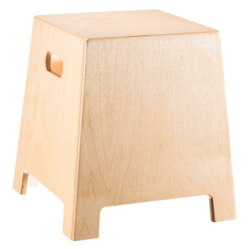 NINO NINO990GR cajon nino, bouleau, empilable, small