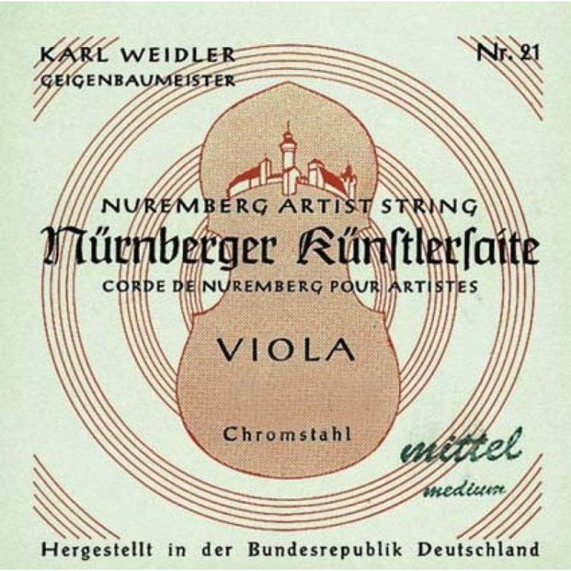 NÜRNBERGER Cordes Alto Künstler Noyau corde Do
