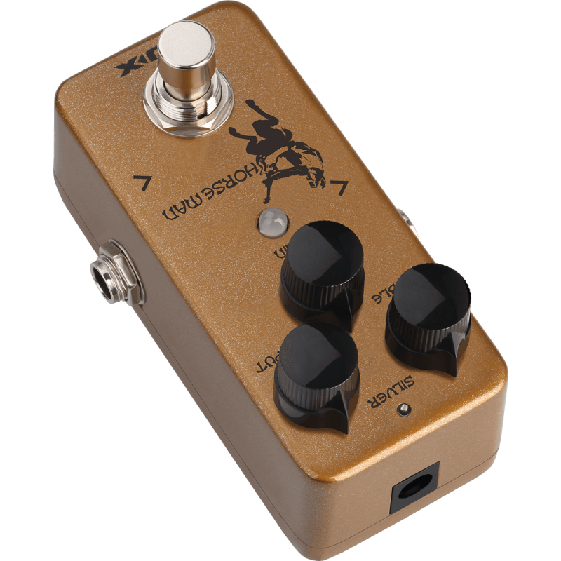 NUX HORSEMAN-OD pédale d'overdrive analogique horseman nod-1 gold/silver