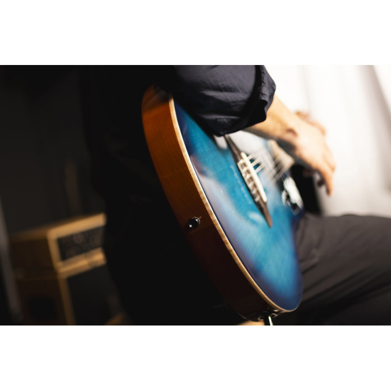 ORTEGA RTPDLX-FMA guitare ortega tourplayer deluxe ny erab