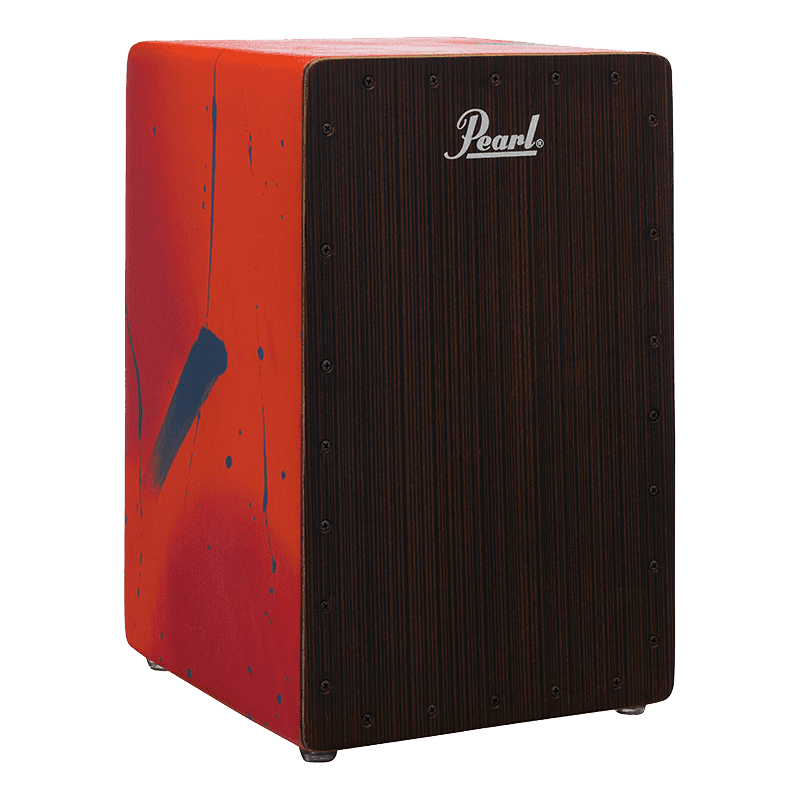 PEARL BC-120B cajon primero abstract red