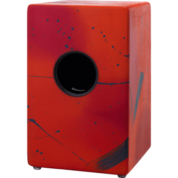 PEARL BC-120B cajon primero abstract red