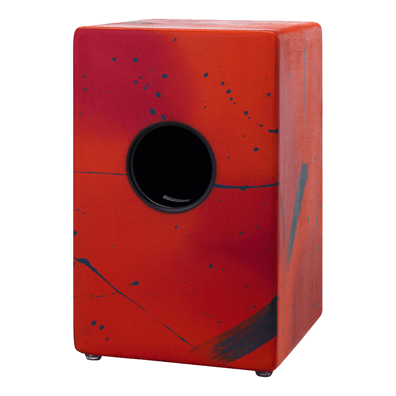 PEARL BC-120B cajon primero abstract red