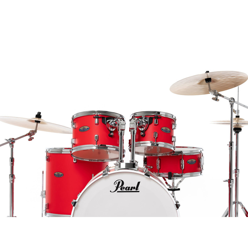 PEARL DMP925SC-899 batterie acoustique decade maple rock 22" matte racing red + hwp-834 - Déstockage