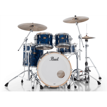PEARL MMGC924XSPLC-418 batterie acoustique masters maple gum rock 22" gyrolock-l blue abalone