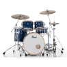 PEARL MMGC924XSPLC-418 batterie acoustique masters maple gum rock 22" gyrolock-l blue abalone