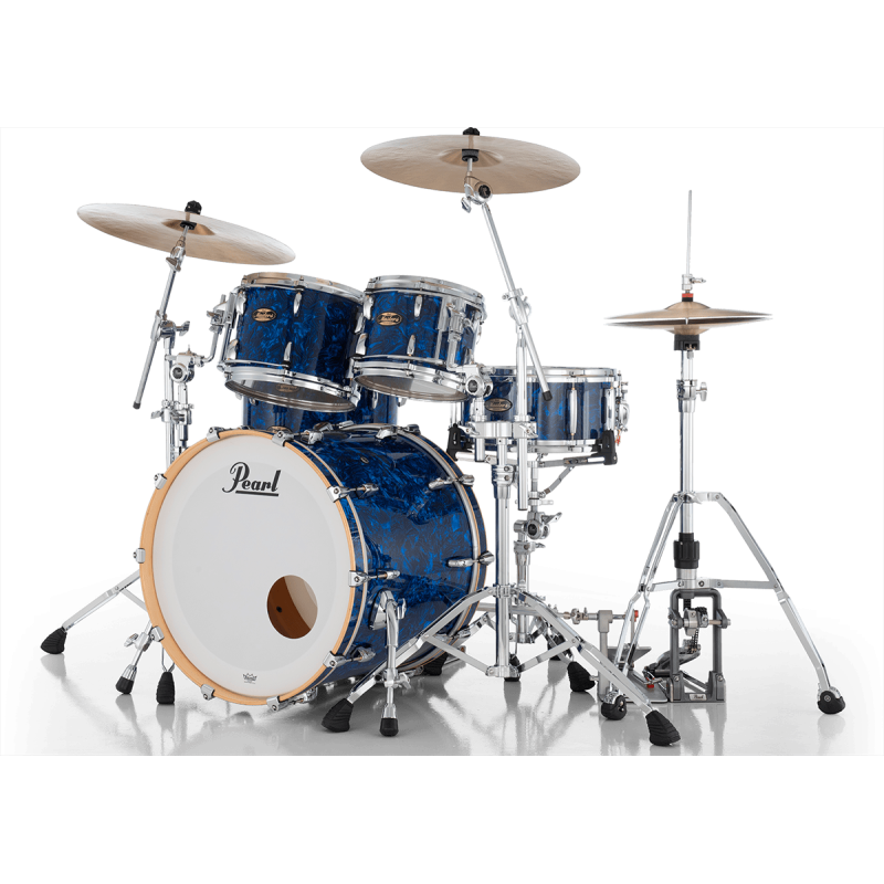 PEARL MMGC924XSPLC-418 batterie acoustique masters maple gum rock 22" gyrolock-l blue abalone
