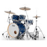 PEARL MMGC924XSPLC-418 batterie acoustique masters maple gum rock 22" gyrolock-l blue abalone