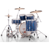 PEARL MMGC924XSPLC-418 batterie acoustique masters maple gum rock 22" gyrolock-l blue abalone