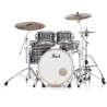 PEARL MMGC924XSPLC-855 batterie acoustique masters maple gum rock 22" gyrolock-l black oyster swirl