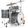 PEARL MMGC924XSPLC-855 batterie acoustique masters maple gum rock 22" gyrolock-l black oyster swirl